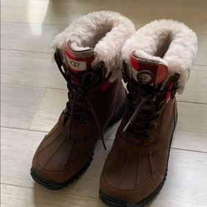 UGG W Adirondack Boot II Plaid
